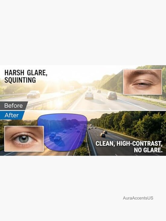 Cat Eye Sunglasses, Retro Oversized Square UV400 Protection Shades main image 5